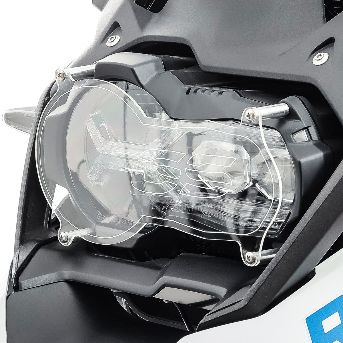 Lumitecs LED Scheinwerfer Scheinwerferschutz für BMW R 1250 GS / Adventure 19-24 Abdeckung QL2