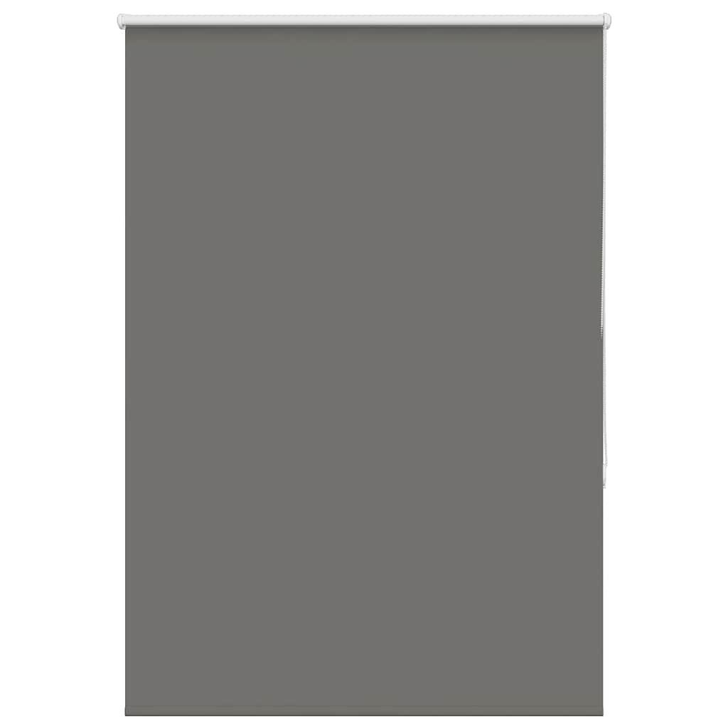 vidaXL Gardine Verdunkelungsrollo Grau 110x150cm Stoffbreite 105,7cm Polyester