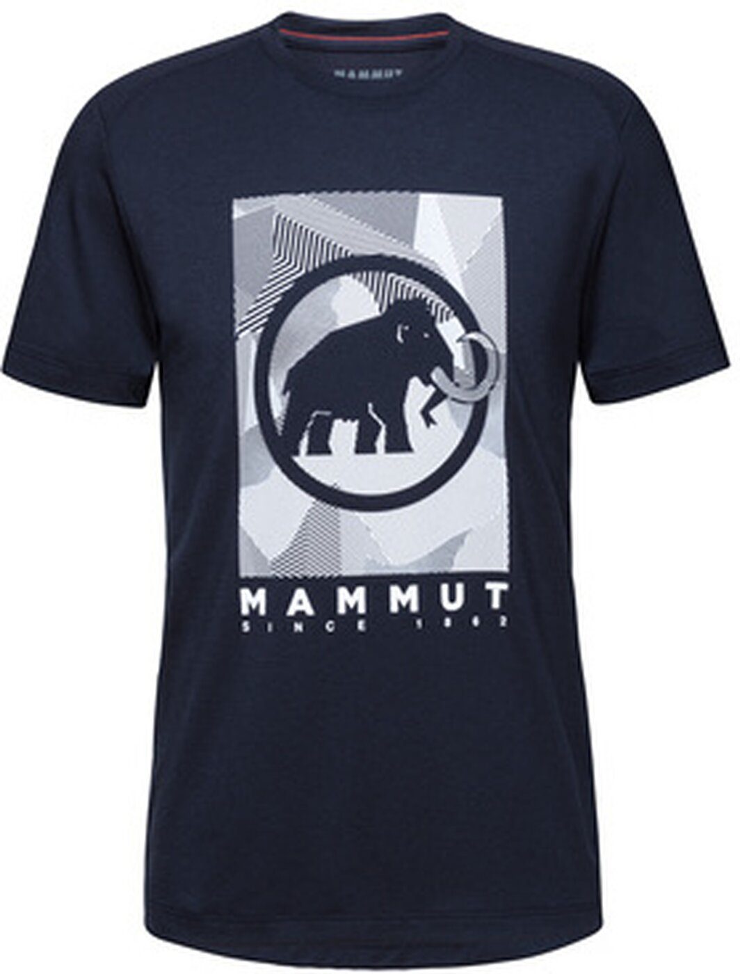 Mammut Kurzarmshirt Trovat T-Shirt Men 50360 marine PRT2