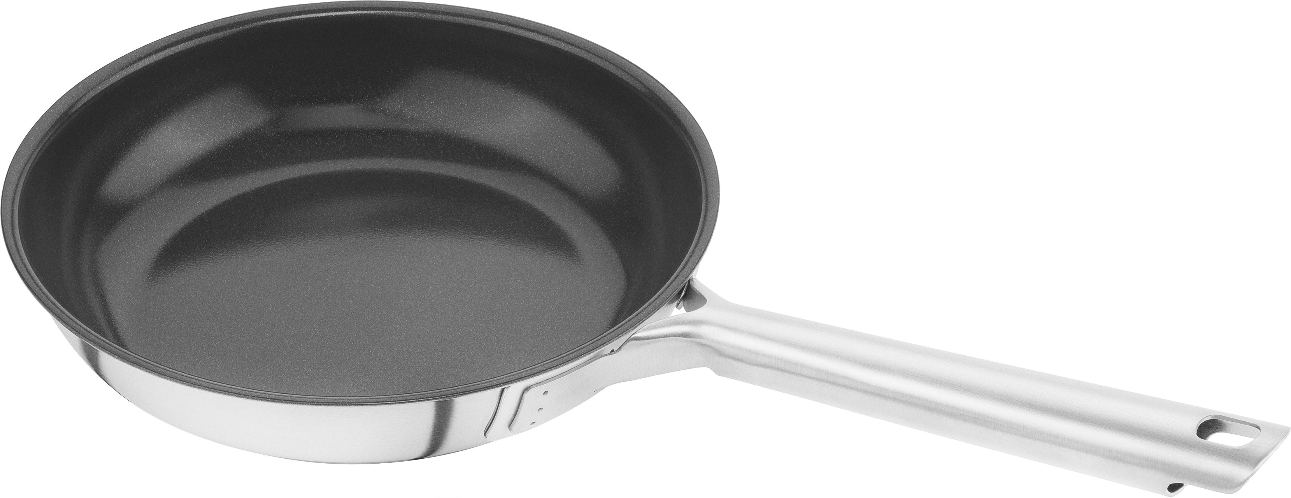 Zwilling Bratpfanne TrueFlow, Edelstahl 18/10 (1-tlg), Keramik-Antihaftbeschichtung, 18/10 Edelstahl, Rostfrei, Induktion