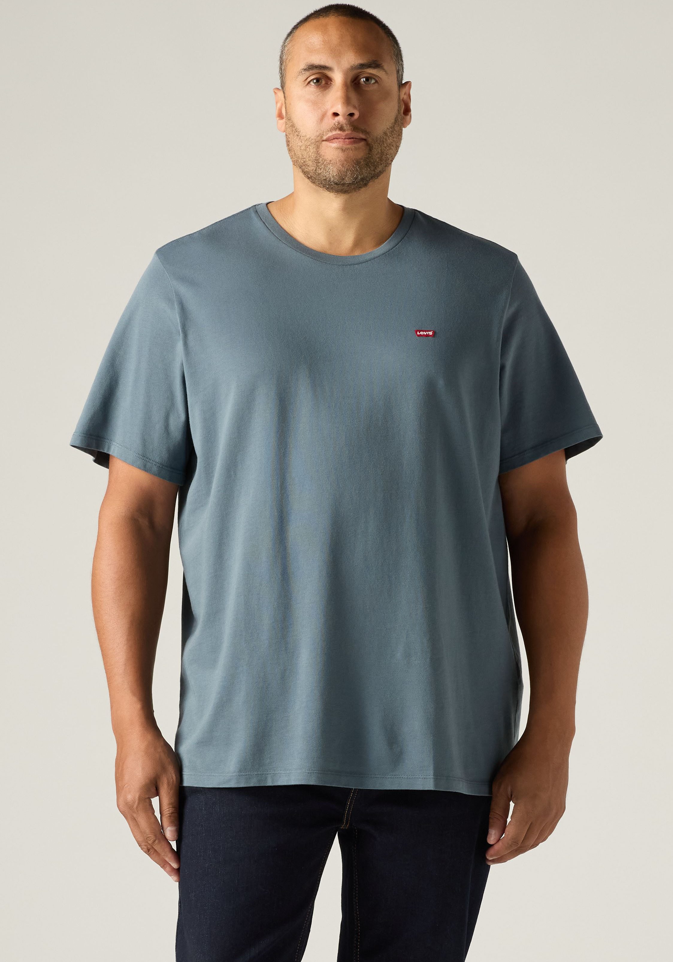 Levi's® Plus T-Shirt LE BIG ORIGINAL HM TEE mit Logo Stickerei