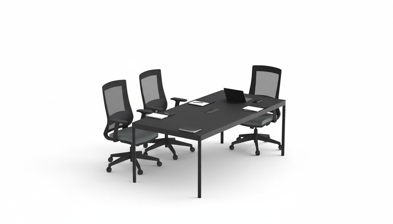 Xlmoebel Konferenztisch Moderne Holzmöbel für Besprechungen und Büros (Konferenztisch, 1-St., ca. 280 x 120 x 75 cm), Made in Europa