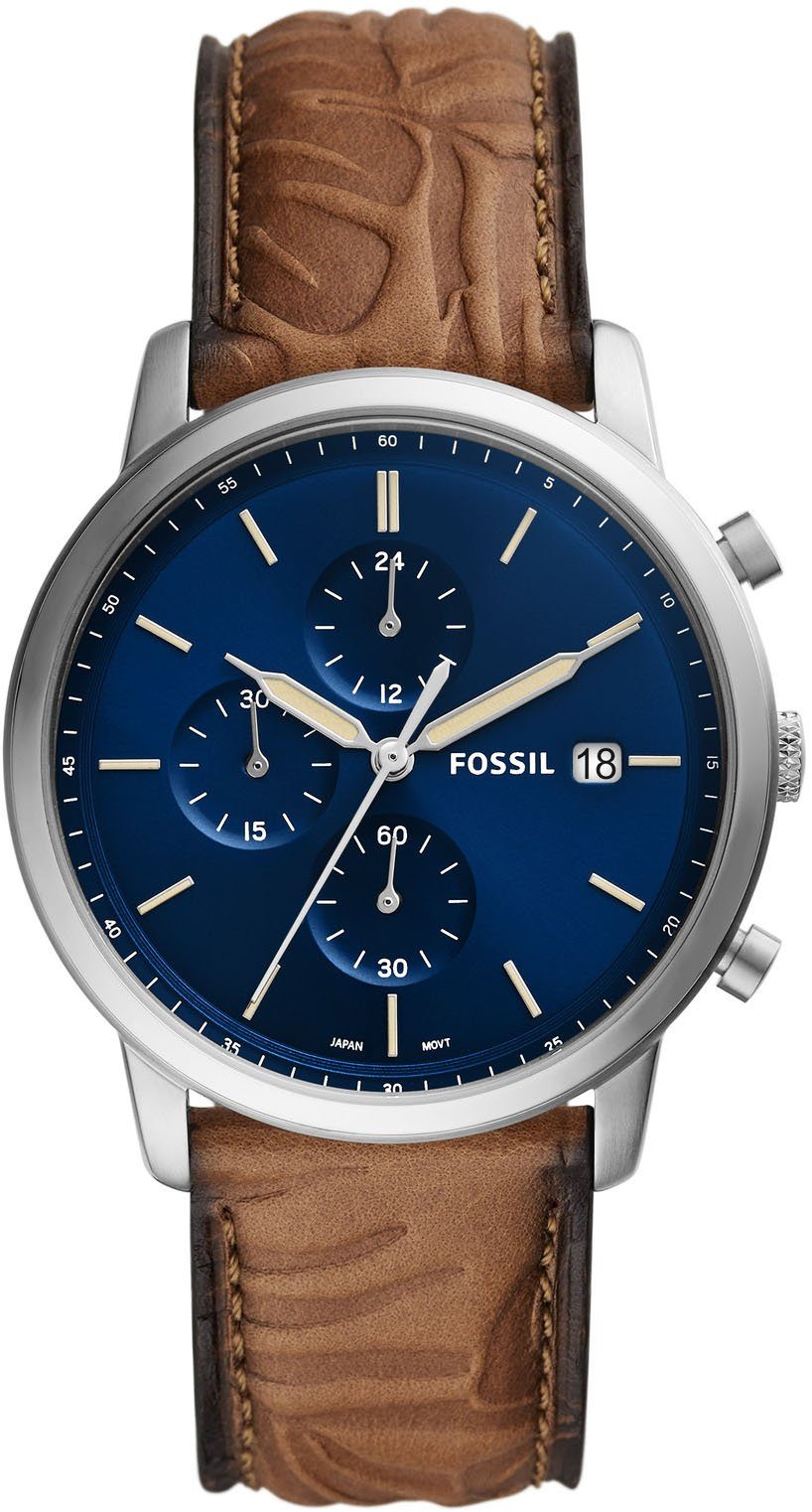 Bekannte Marke Fossil Chronograph Minimalist, FS5928