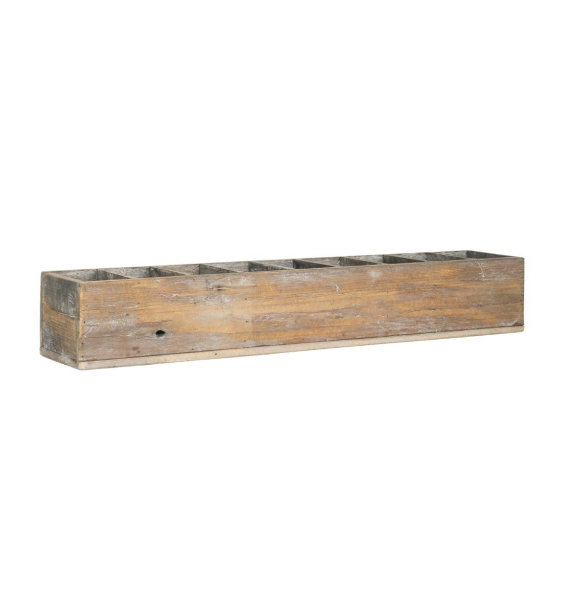 Ib Laursen Holzkiste Holzkiste Besteckkasten Köcher Kiste Box Holz Shabby 9 Fächer Laursen