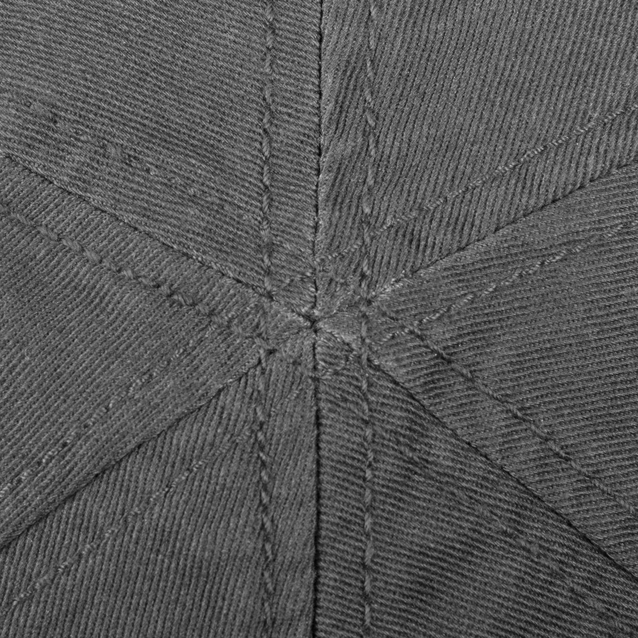 Schirm mit (1-St) dunkelgrau Stetson Schirmmütze Flat Cap