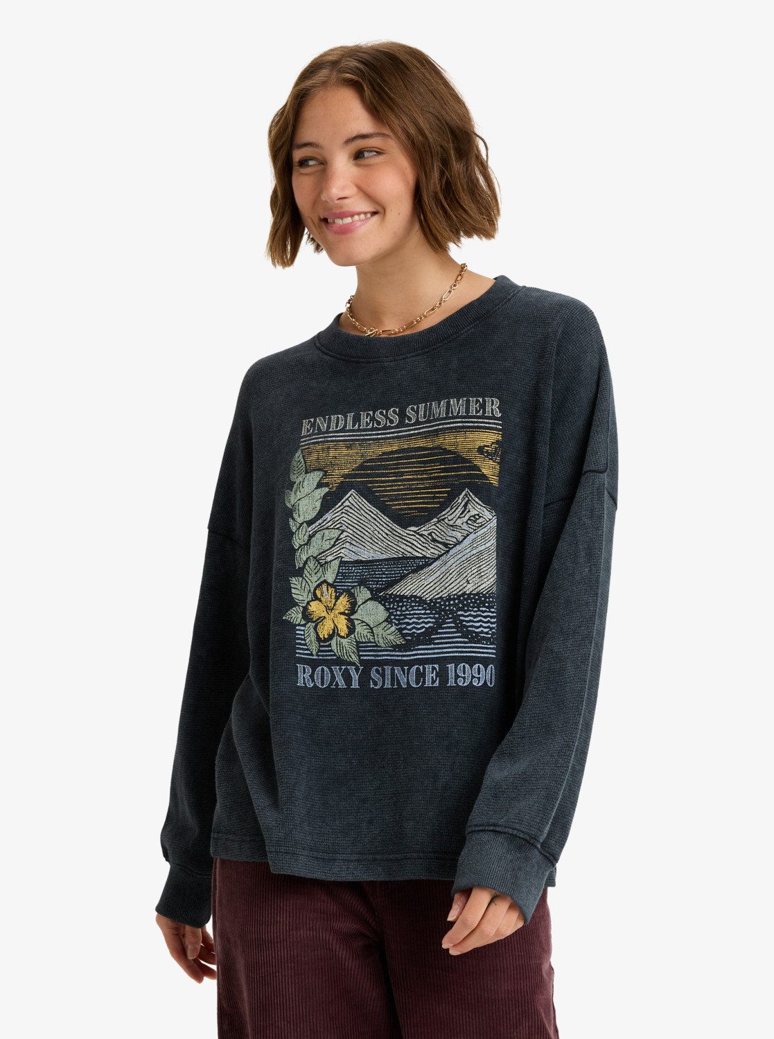 Roxy Sweatshirt EASTSIDE MIDWEIGHT (1-tlg) günstig online kaufen