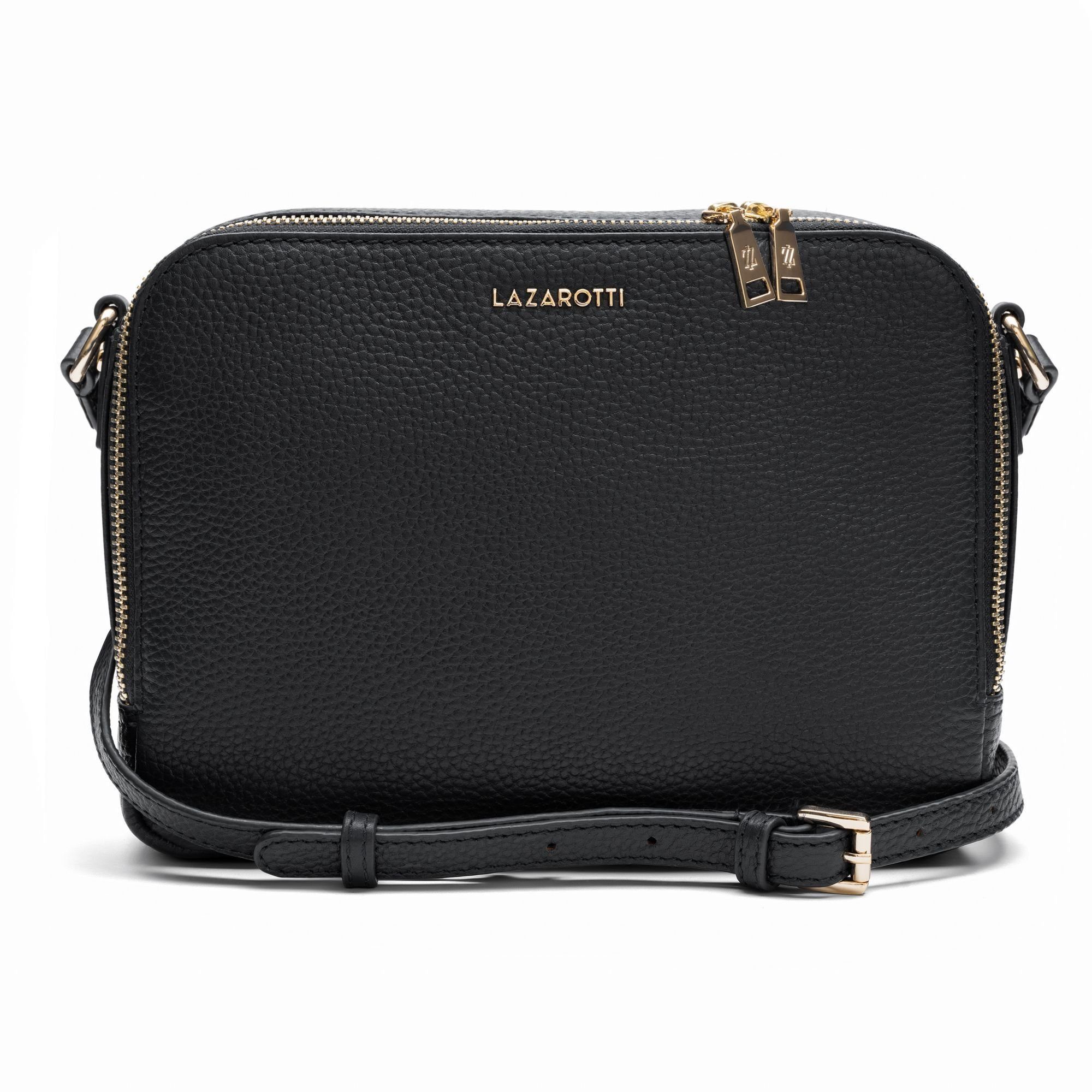 Lazarotti Umhängetasche Bologna Leather, Leder