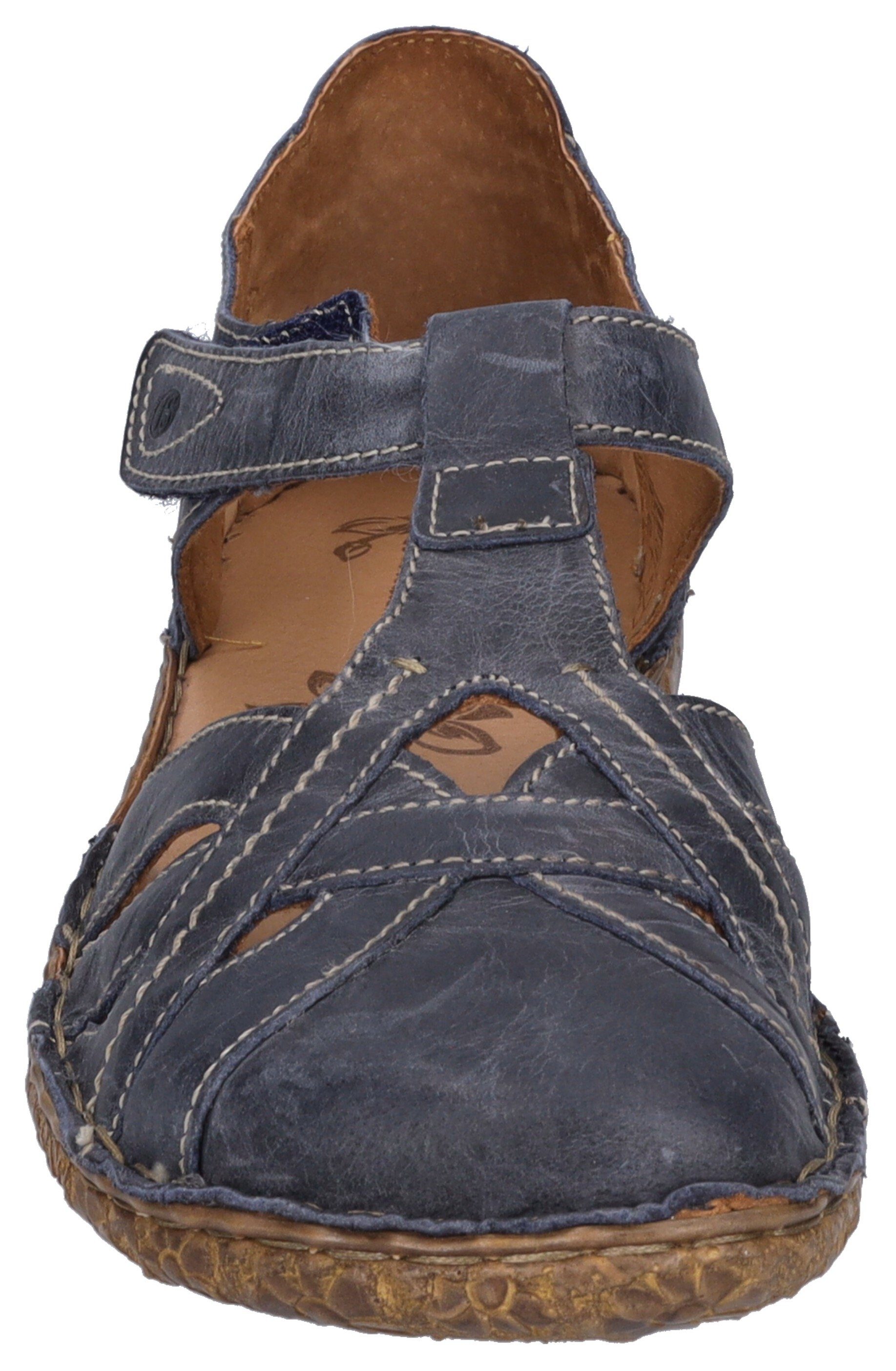 Klettschuh mit ROSALIE Josef modischer T-Spange Seibel jeansblau 29