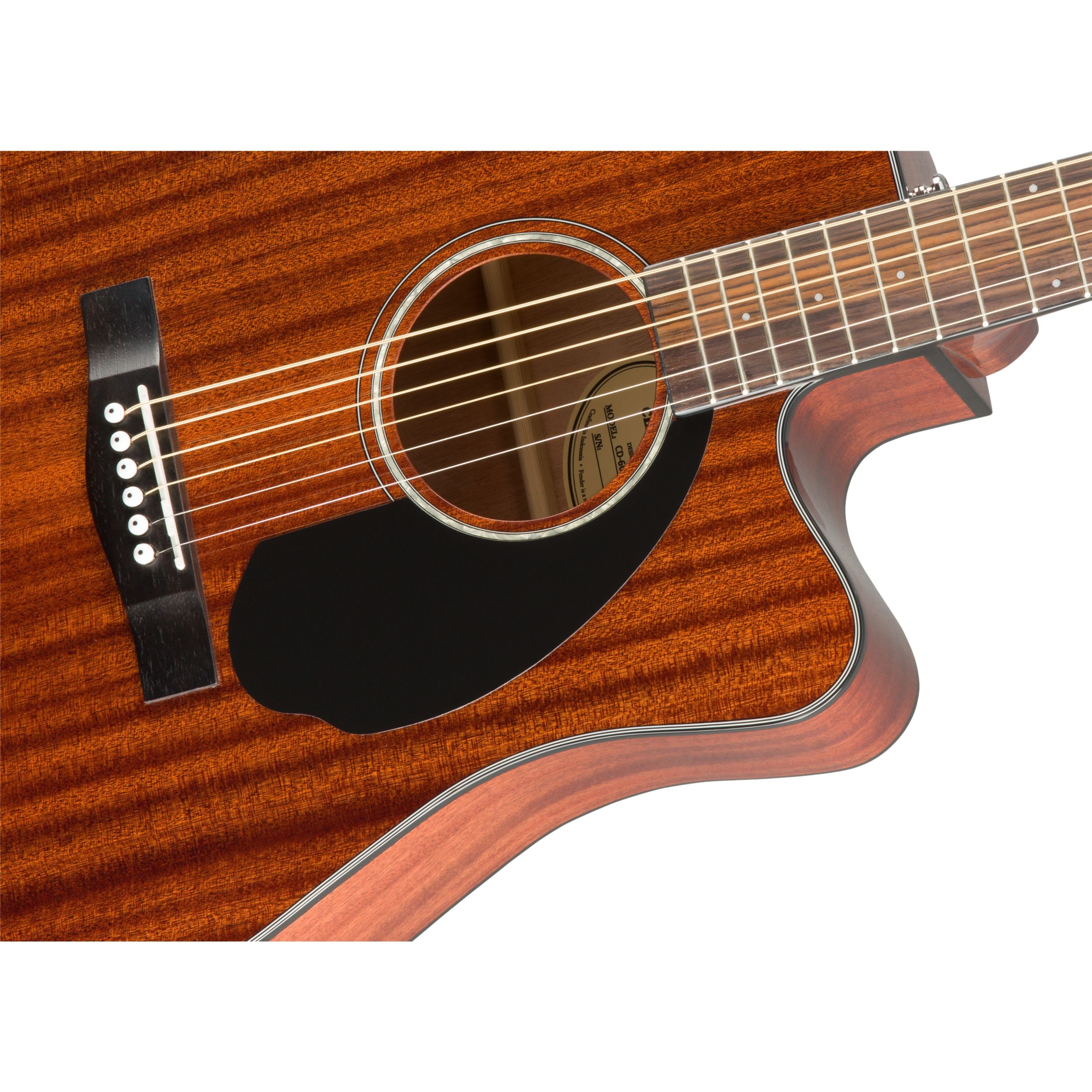 All Westerngitarre CD-60SCE Mahogany - Spielzeug-Musikinstrument, Fender