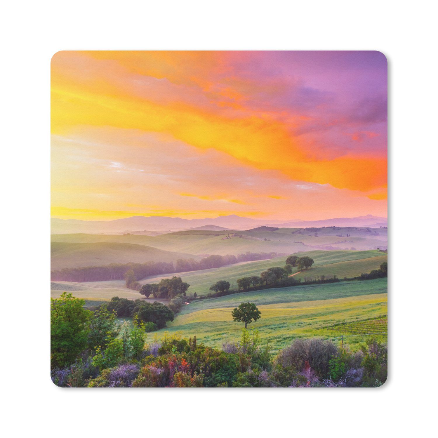 MuchoWow Mauspad (1-St), Mouse pad groß, Schreibtisch Zubehör, 50x50 cm