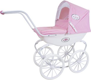 Knorrtoys® Puppenwagen Classic - Princess White Rose