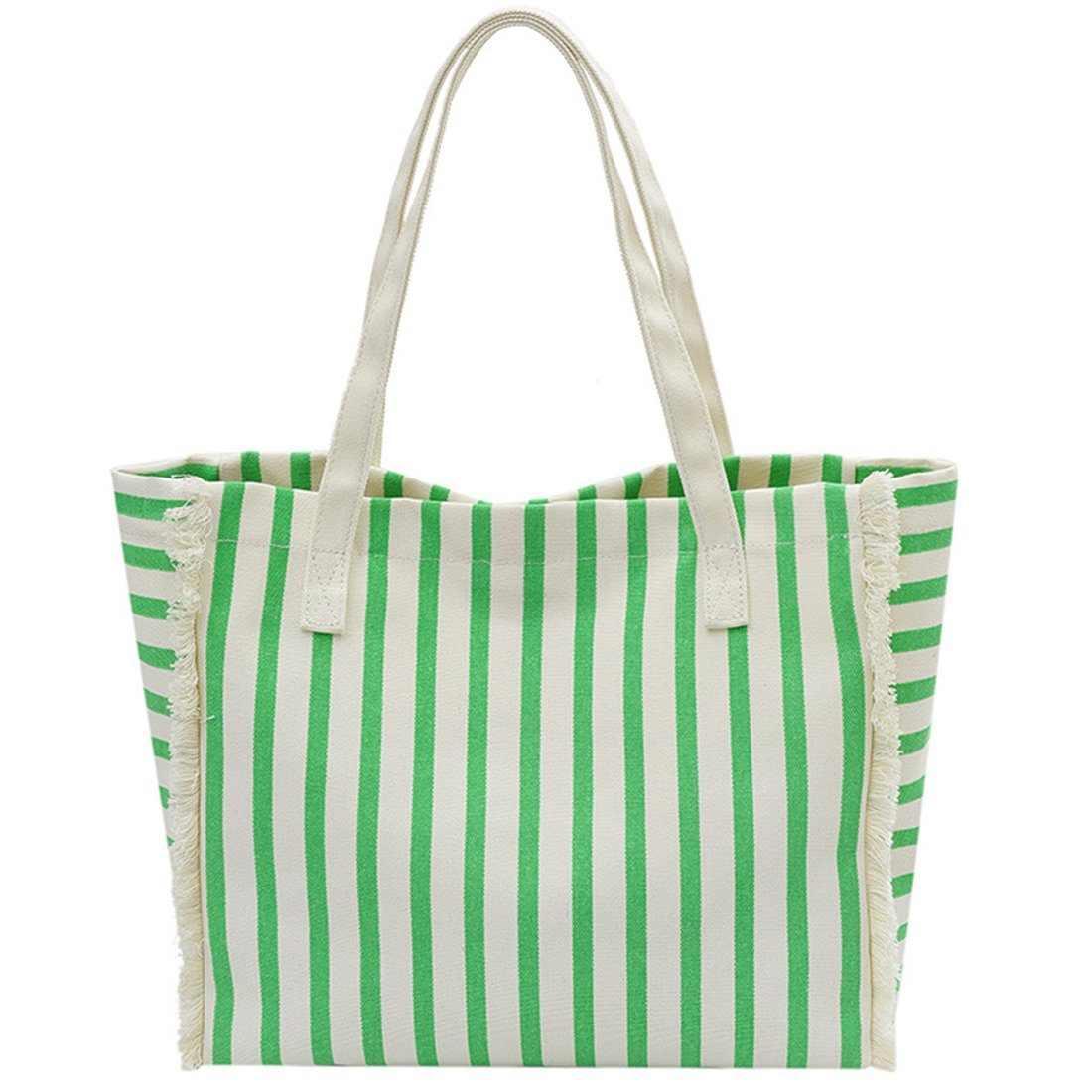 Shopper Umhängetasche Tasche, green mit Handtasche Segeltuch Innentasche Damen,Lässige Groß Tote Haiaveng Umhängetasche Schultertasche für