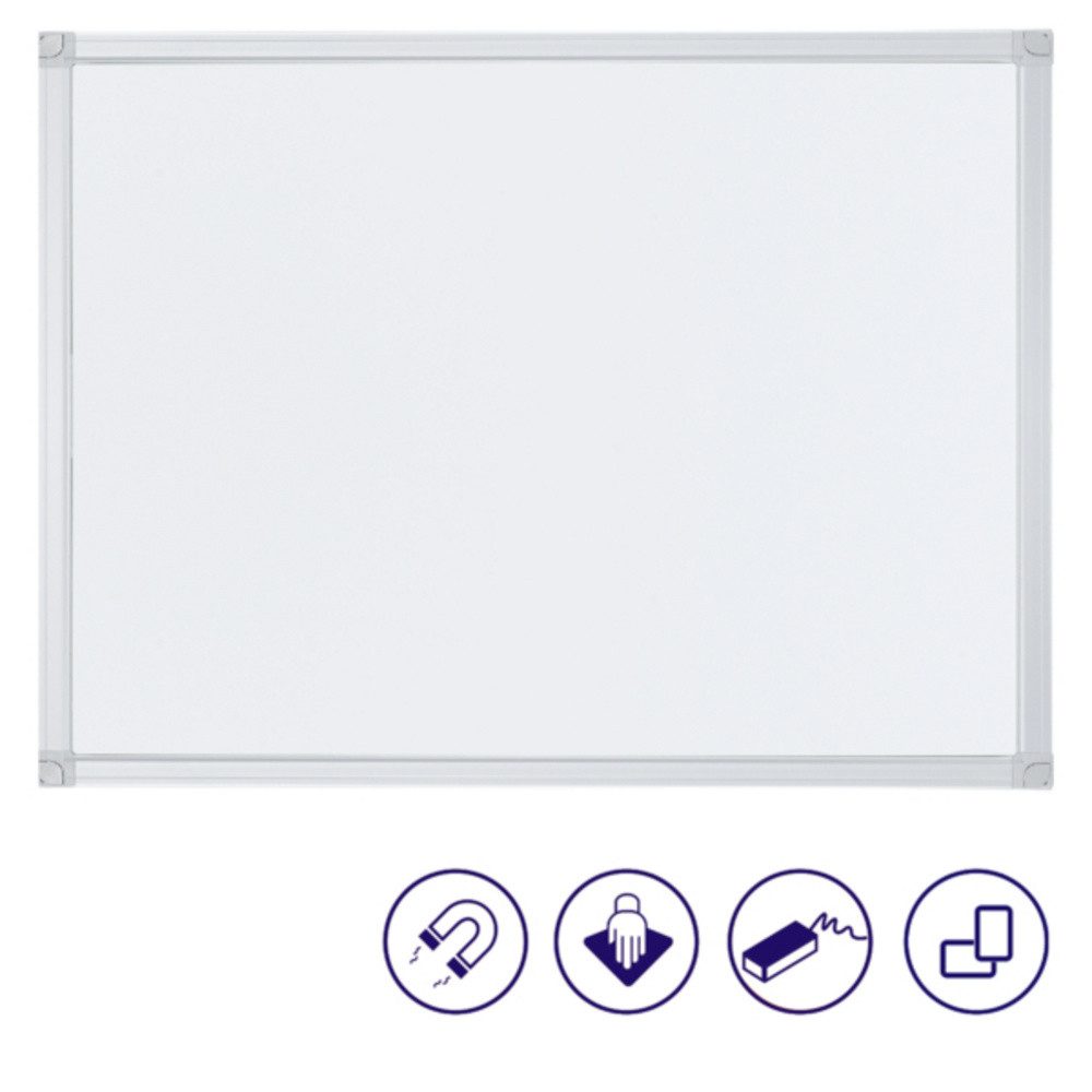 FRANKEN Tafel Franken Magnettafel SC3112 Whiteboard Valueline Steel 600x450