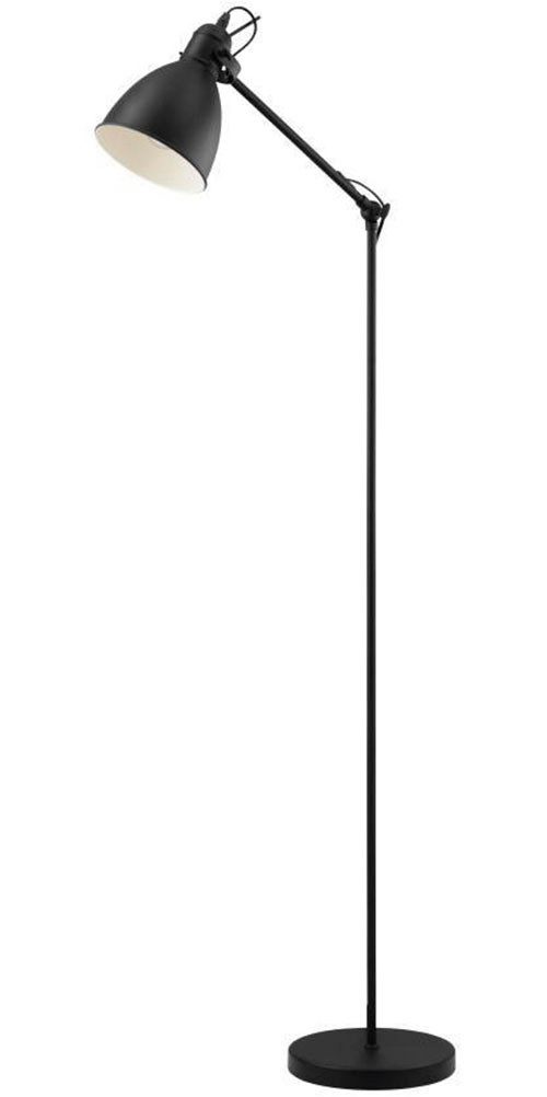 EGLO Stehlampe PRIDDY Stehleuchte, Standleuchte, Stahl, schwarz, E27, Indus günstig online kaufen