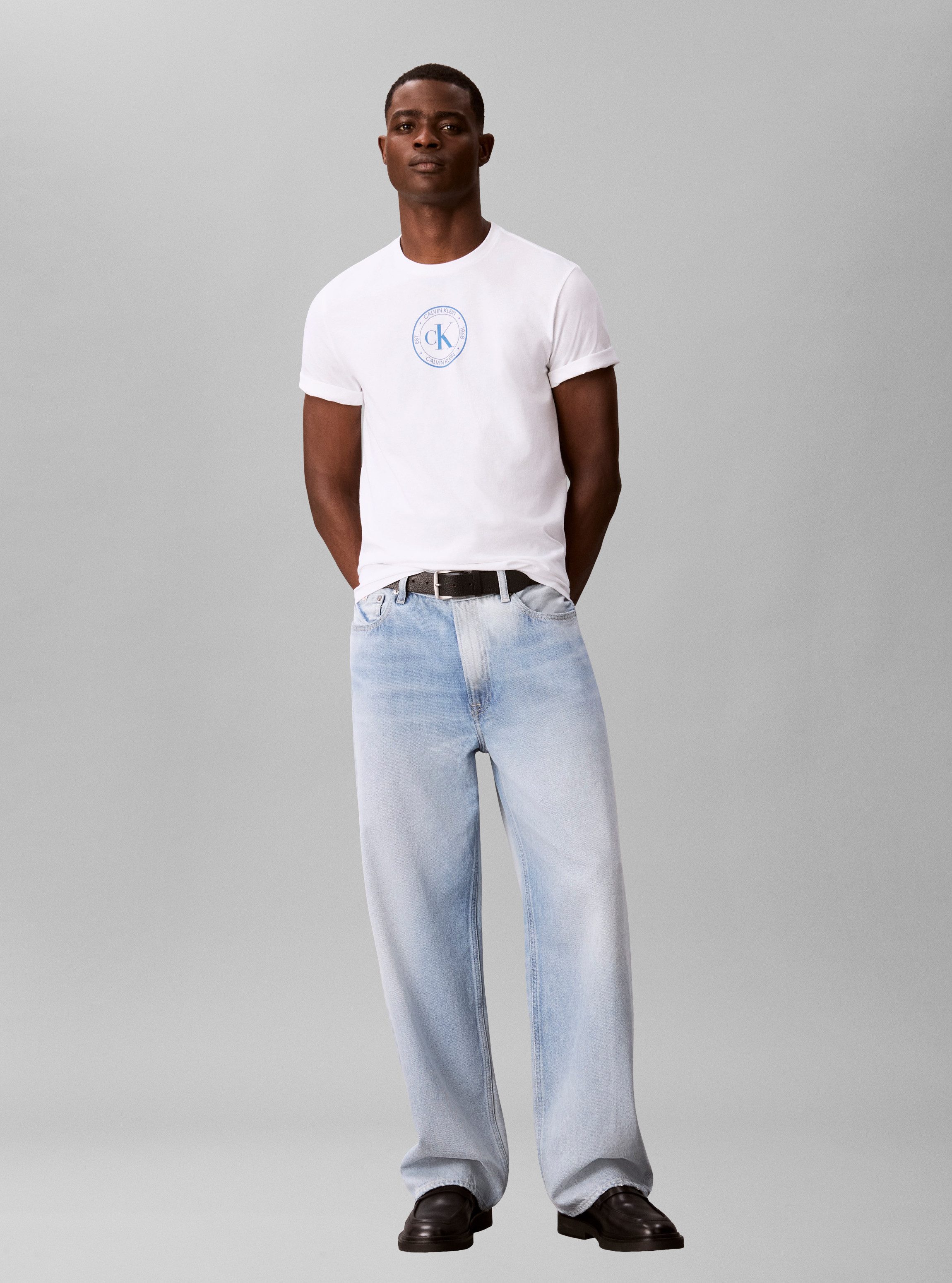 Calvin Klein Jeans T-Shirt GRAPHIC TEE Regular fit, Druck – Bild 4 von 5