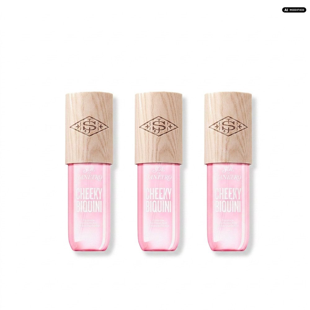 Sol de Janeiro Gesichts- und Körperspray Sol de Janeiro Cheeky Biquíni Perfume Mist 3er Set, 1-tlg., Vorteilspack mit drei fruchtig-blumigen Körpersprays