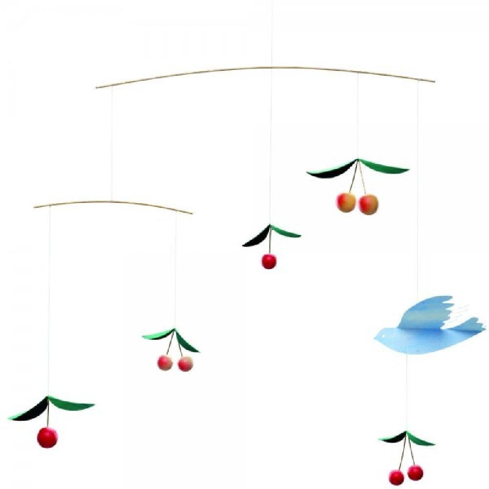 Flensted Mobiles Skulptur Cherry Birds Multicolor günstig online kaufen