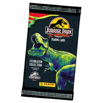 Panini Sammelkarte Panini Jurassic Park Karten - 30TH Anniversary Trading Cards (2023) -, Jurassic Park Karten (2023) - 1 Starter + 1 Display