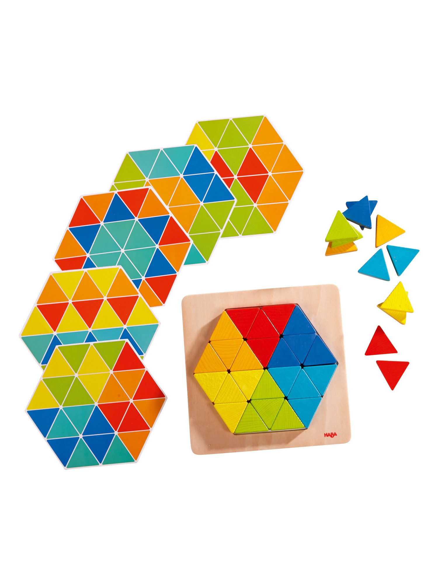 Haba Lernspielzeug Legespiel Zauberdreiecke, unisex neutral günstig online kaufen