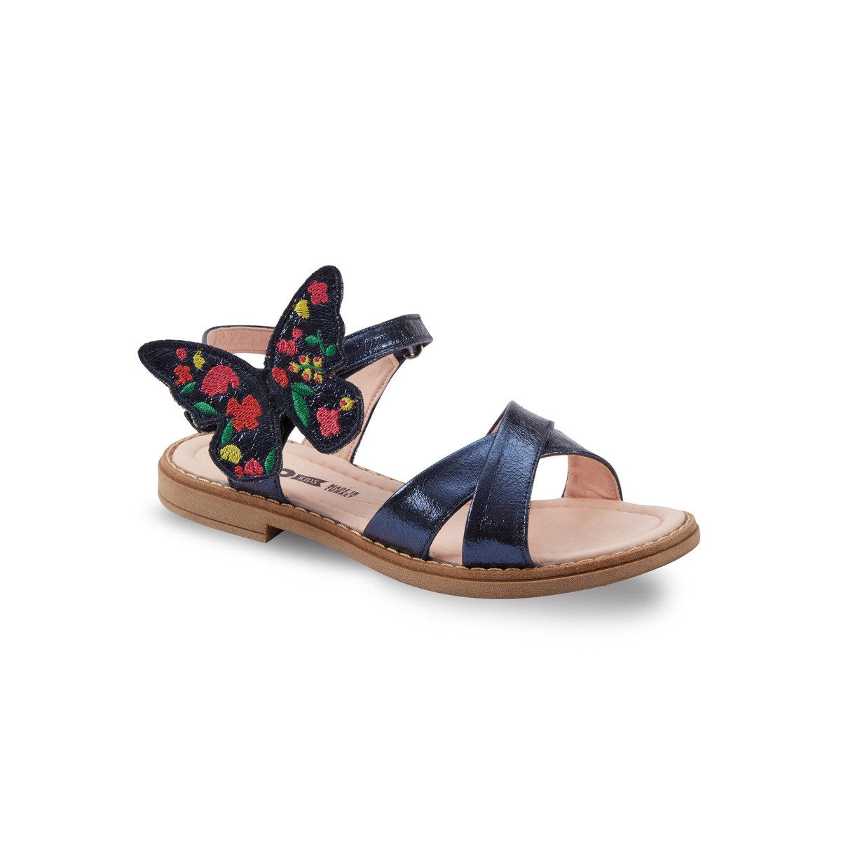 Denokids Butterfly Mädchen Sandale Sandaletten, Sommerschuhe, Badeschuhe, Riemchen, Schlappen