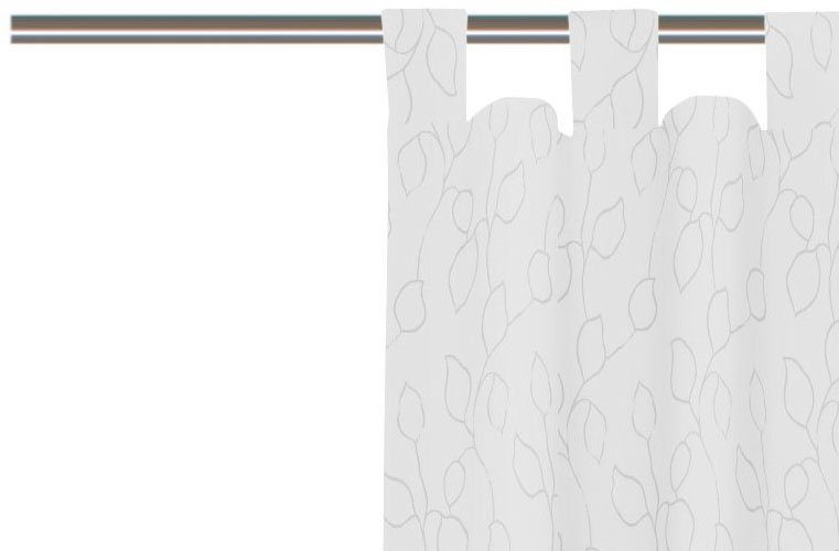 Wirth Vorhang Westport (1 St), Schlaufen, blickdicht, Jacquard