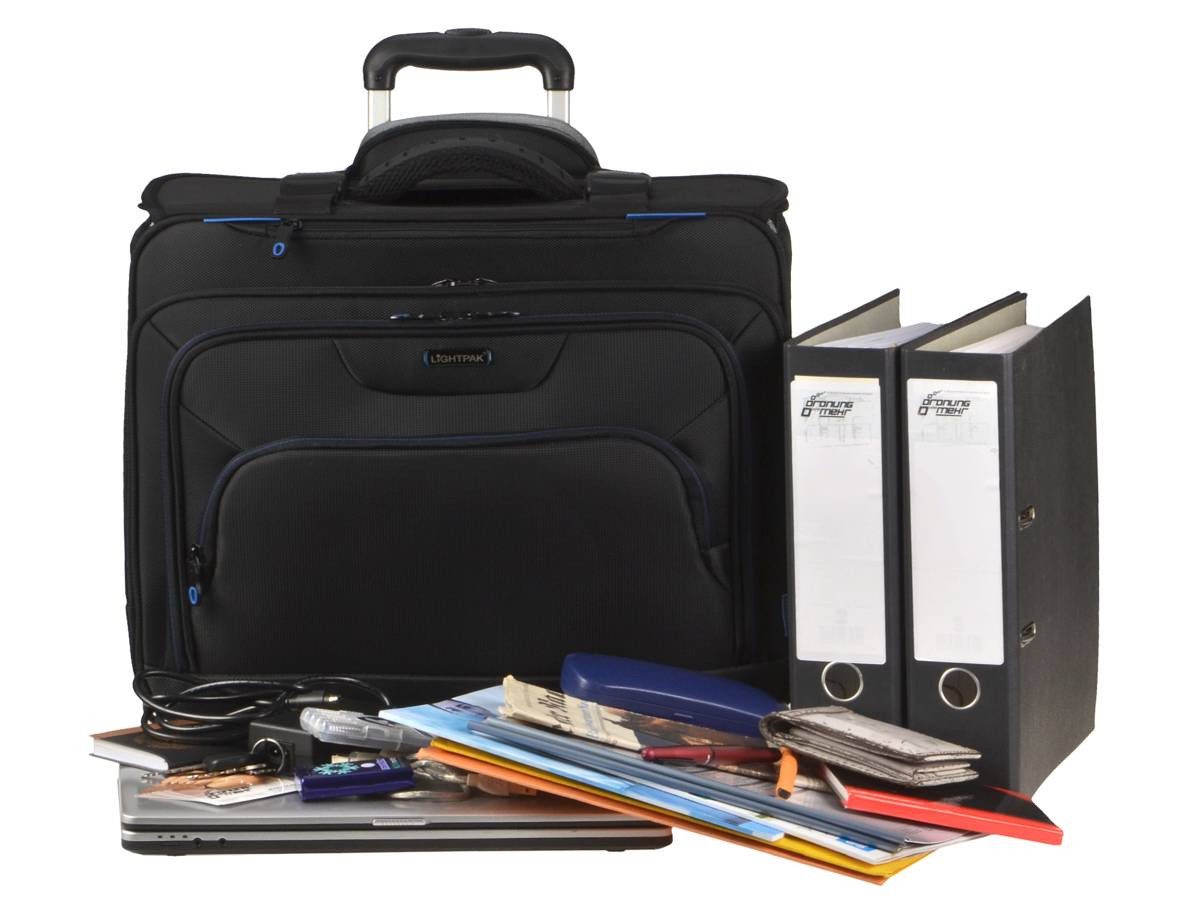 LIGHTPAK® Aktenkoffer Pioneer, 2 Rollen, Business-Trolley, Pilotenkoffer