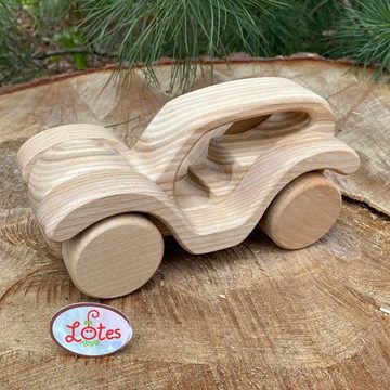 Lotes Toys Spielzeug-Auto Holz Auto Buggy, aus fein geschliffenem Eschenholz