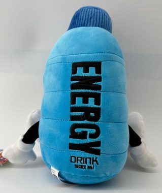 soma Kuscheltier Prime Energy Drink Kuscheltier Plüsch Figur 36 cm Blue Raspberry blau (1-St), Super weicher Plüsch Stofftier Kuscheltier für Kinder zum spielen