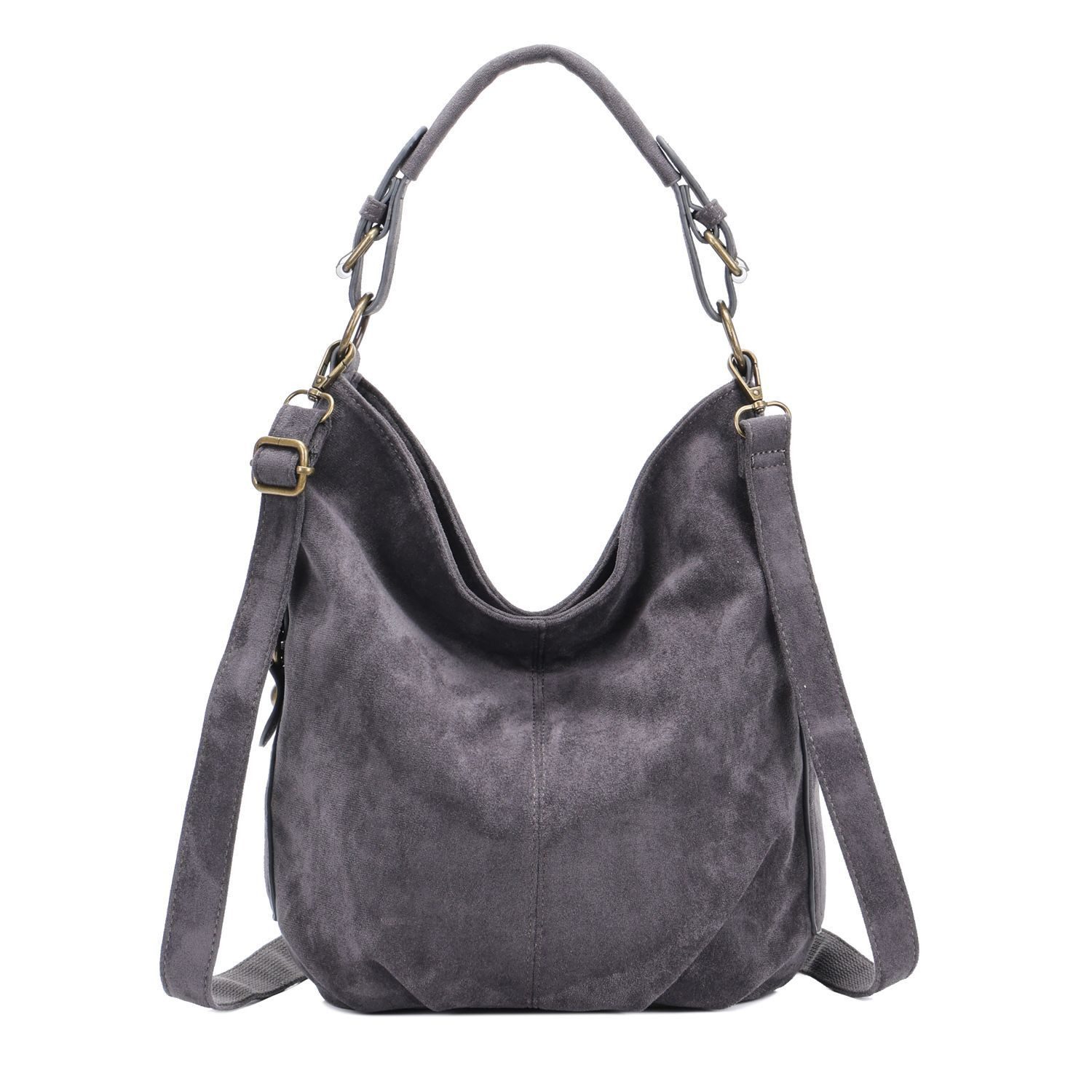 Schultertasche DAMEN SHOPPER Hobo Bag Umhängetasche Handtasche City Bag Cross-Over