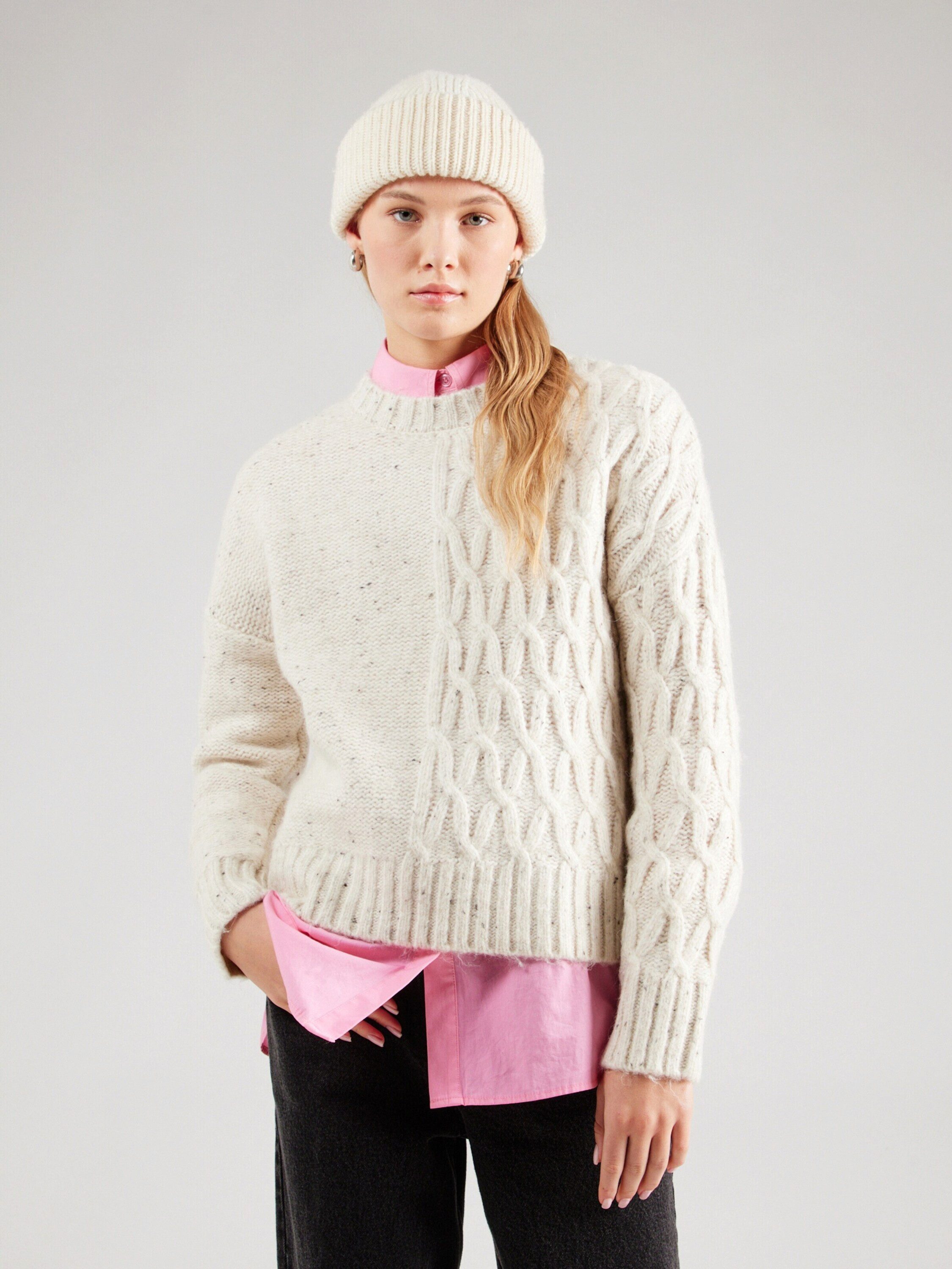 Vila Вязаные свитера VILUVIE (1-tlg) Впередes Detail