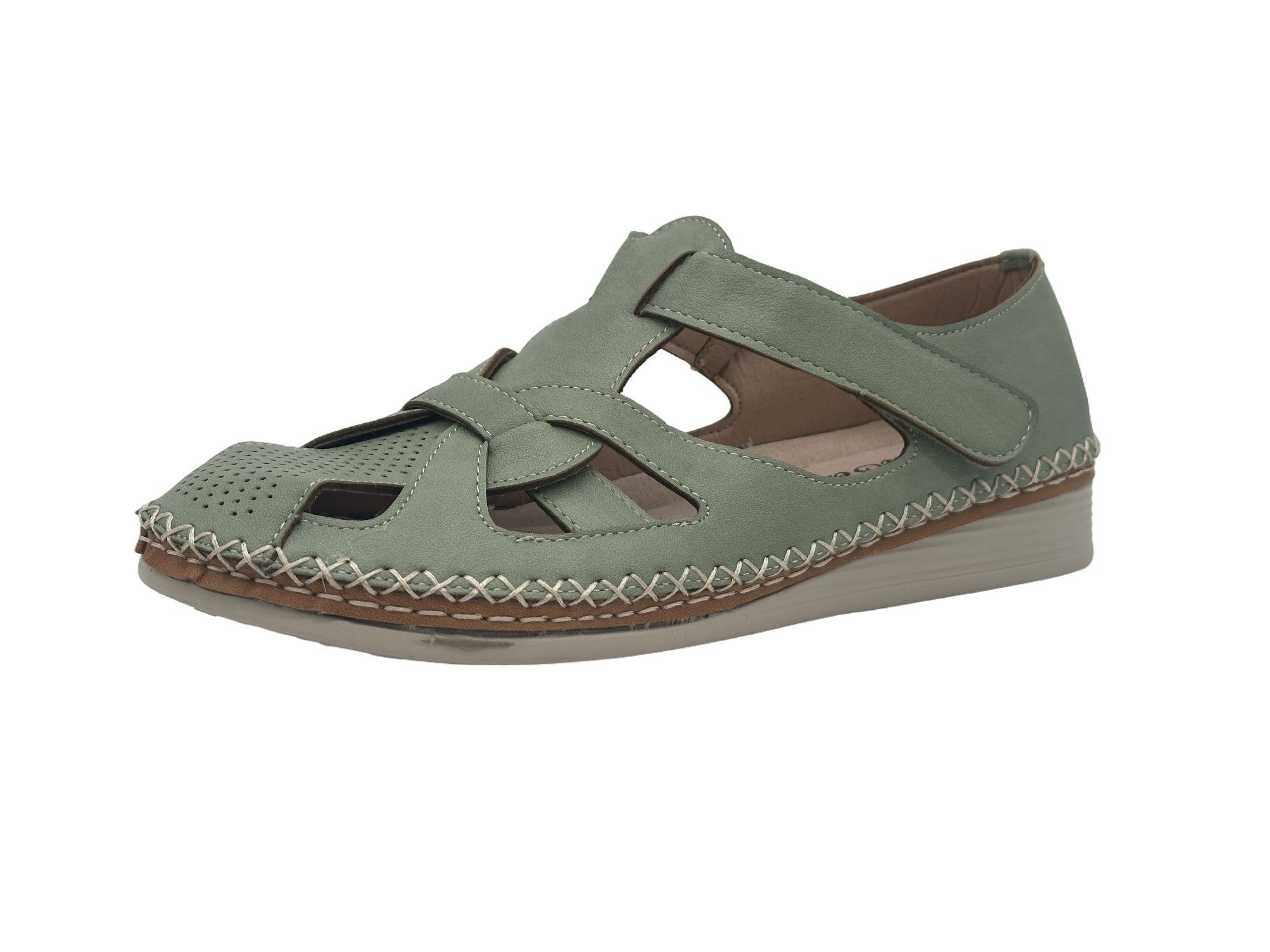 Nowaland Halboffene Damen Sandalen mit stabiler Passform und Komfortsohle Sandale Atmungsaktiv, stabiler Halt, weich und flexibel – Bild 4 von 5