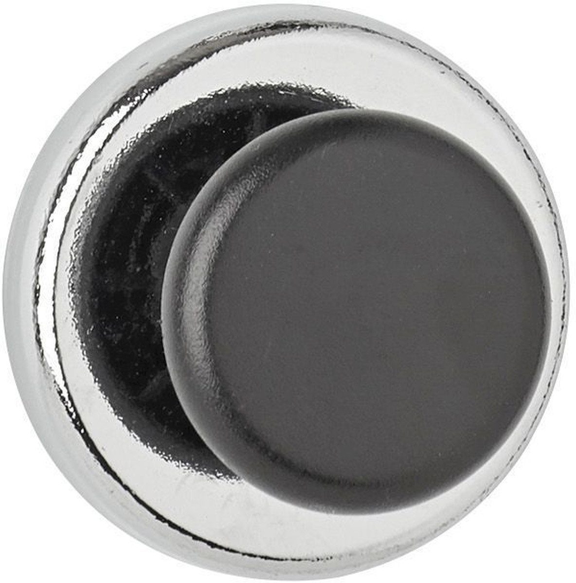MAUL Magnet Kraft-Magnet mit Griffknopf Größe 36mm 5000g hellsilber