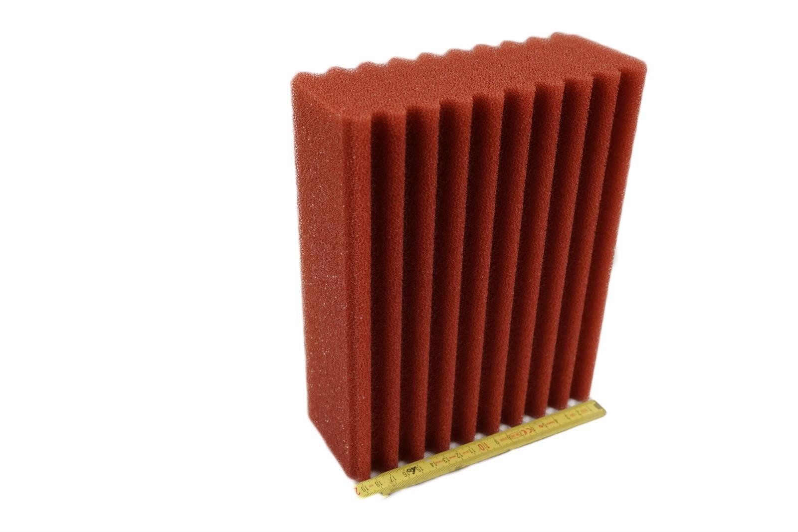 Teichfilter Filterschwamm Biotec 5.1/10.1 Filter grob blau 24,5 x 19,5 x 9cm passt