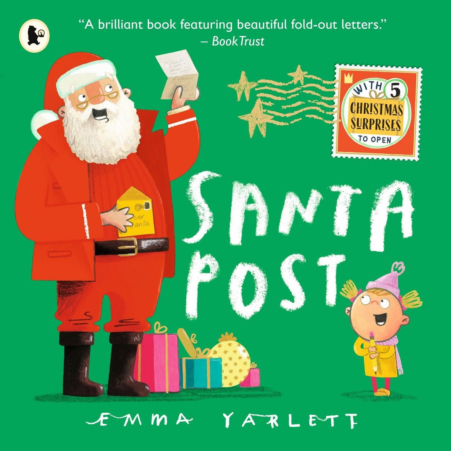 Santa Post With hilarious lift-the-flap Christmas letters! / Emma Yarlett