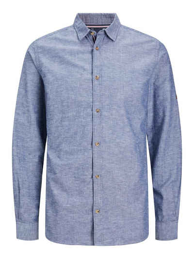 Jack & Jones Langarmhemd JJLINEN BLEND DETAIL SHIRT LS