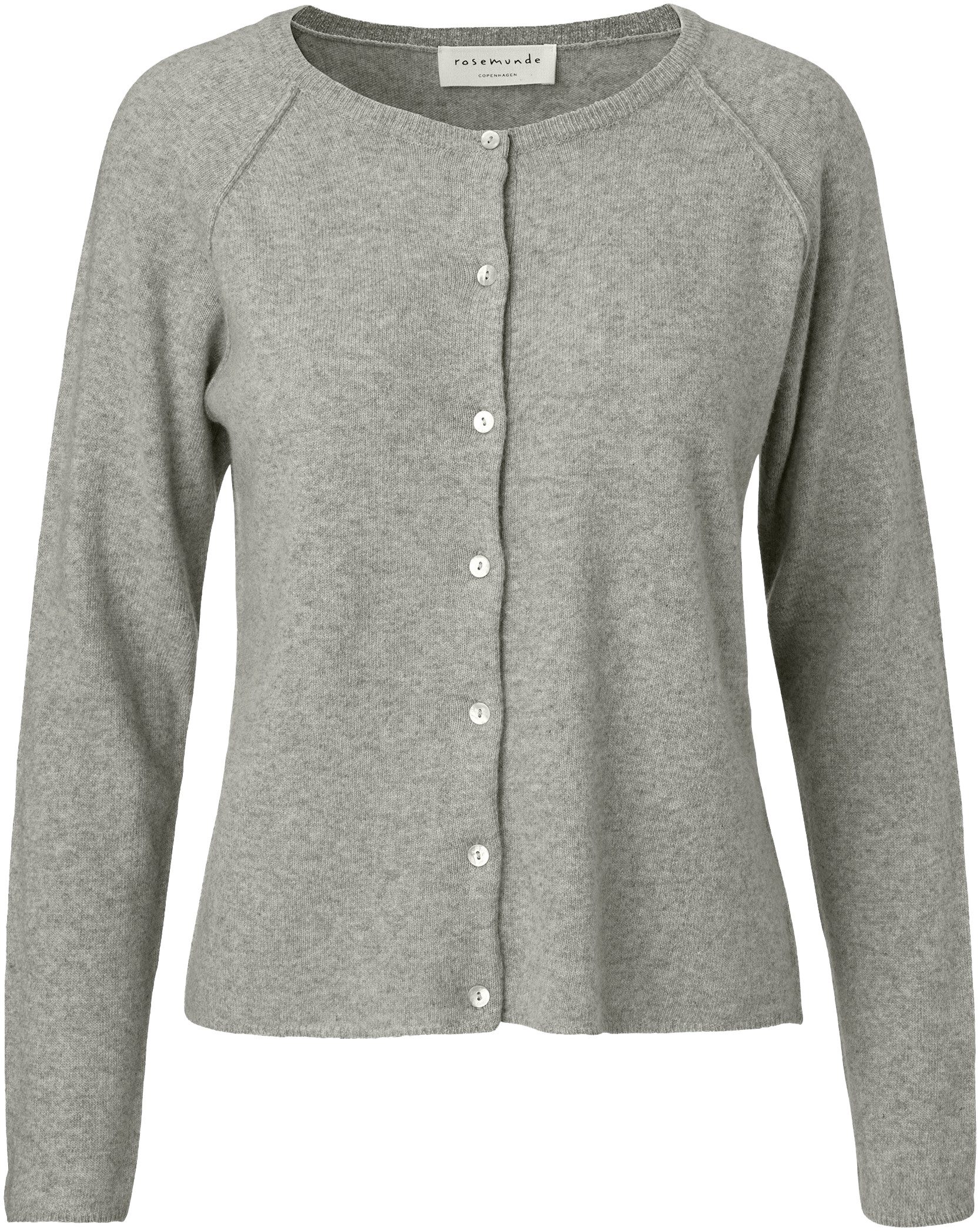 rosemunde Strickjacke LAICA Knöpfe als Verschluss, Rundhalsausschnitt, Schu günstig online kaufen