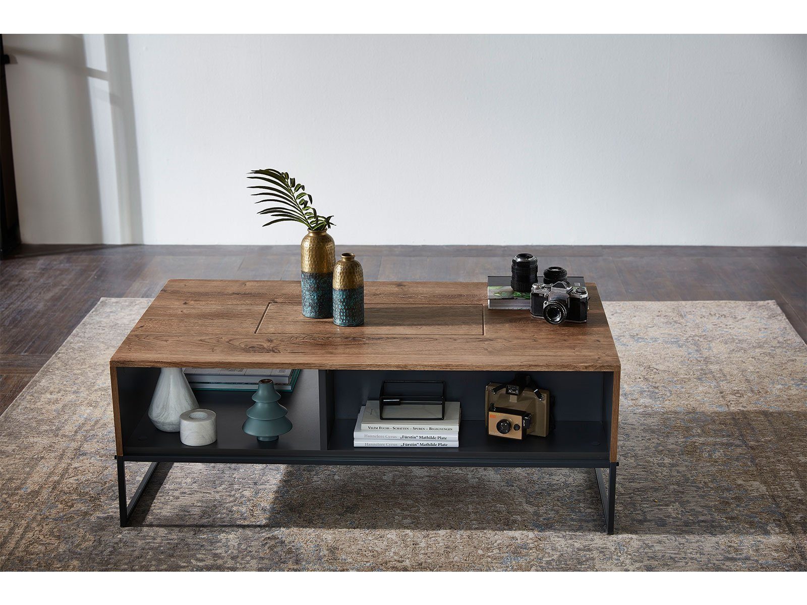 WOHN CONCEPT Premium Möbel Couchtisch 115 x 42 x 65 cm (B/H/T)