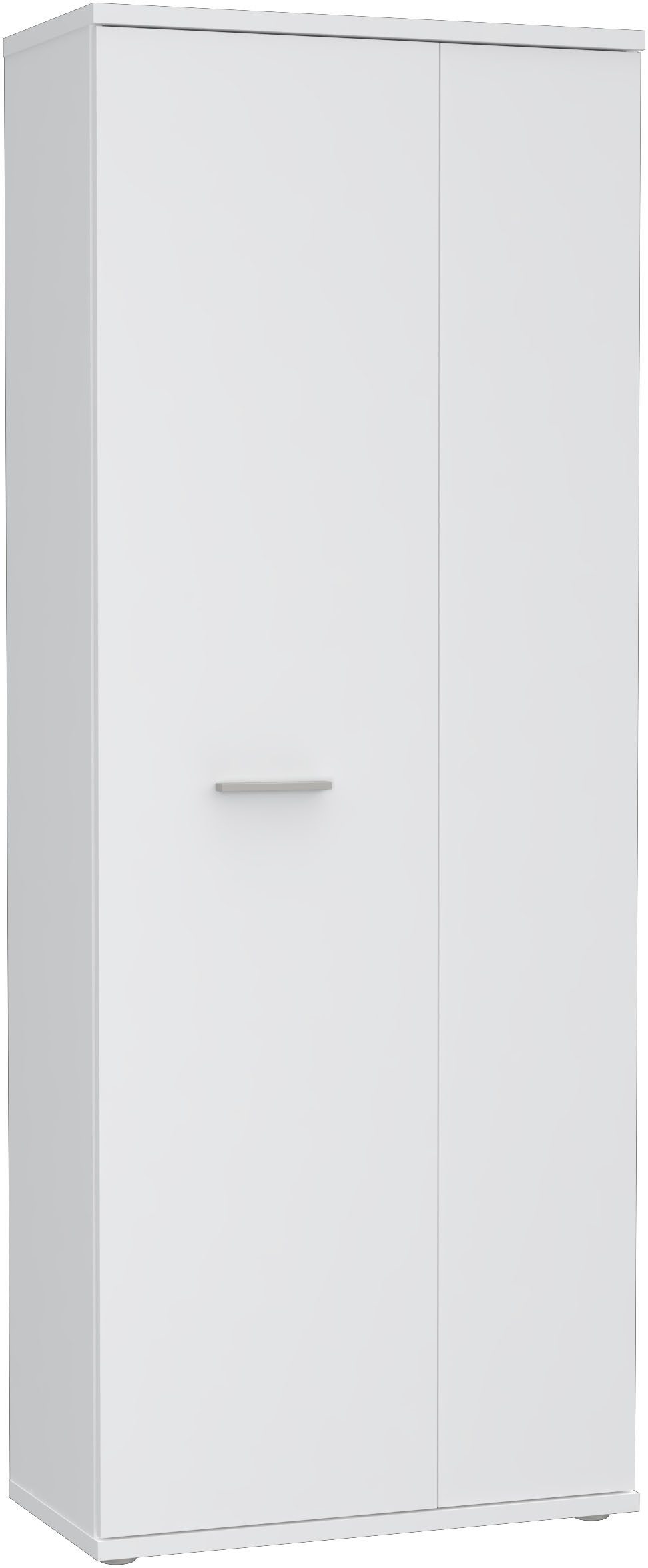 FORTE Mehrzweckschrank Platzsparend und kompakt, Stauraum B/H/T 68,9/179,1/34,8 cm