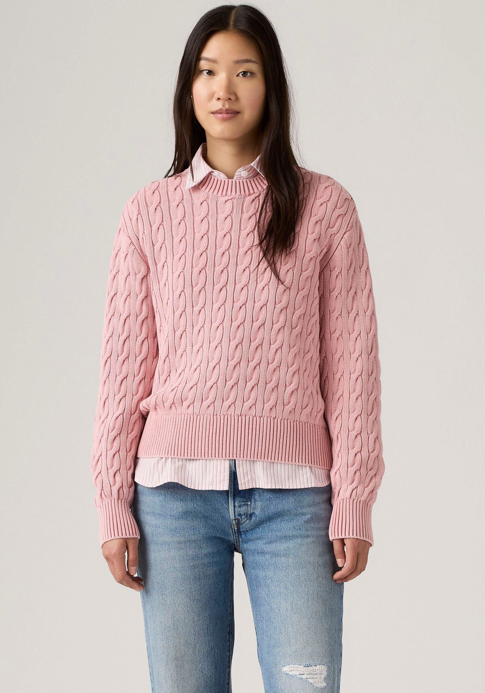 Levi's® Rundhalspullover BOYFRIEND CREW PU Mit günstig online kaufen