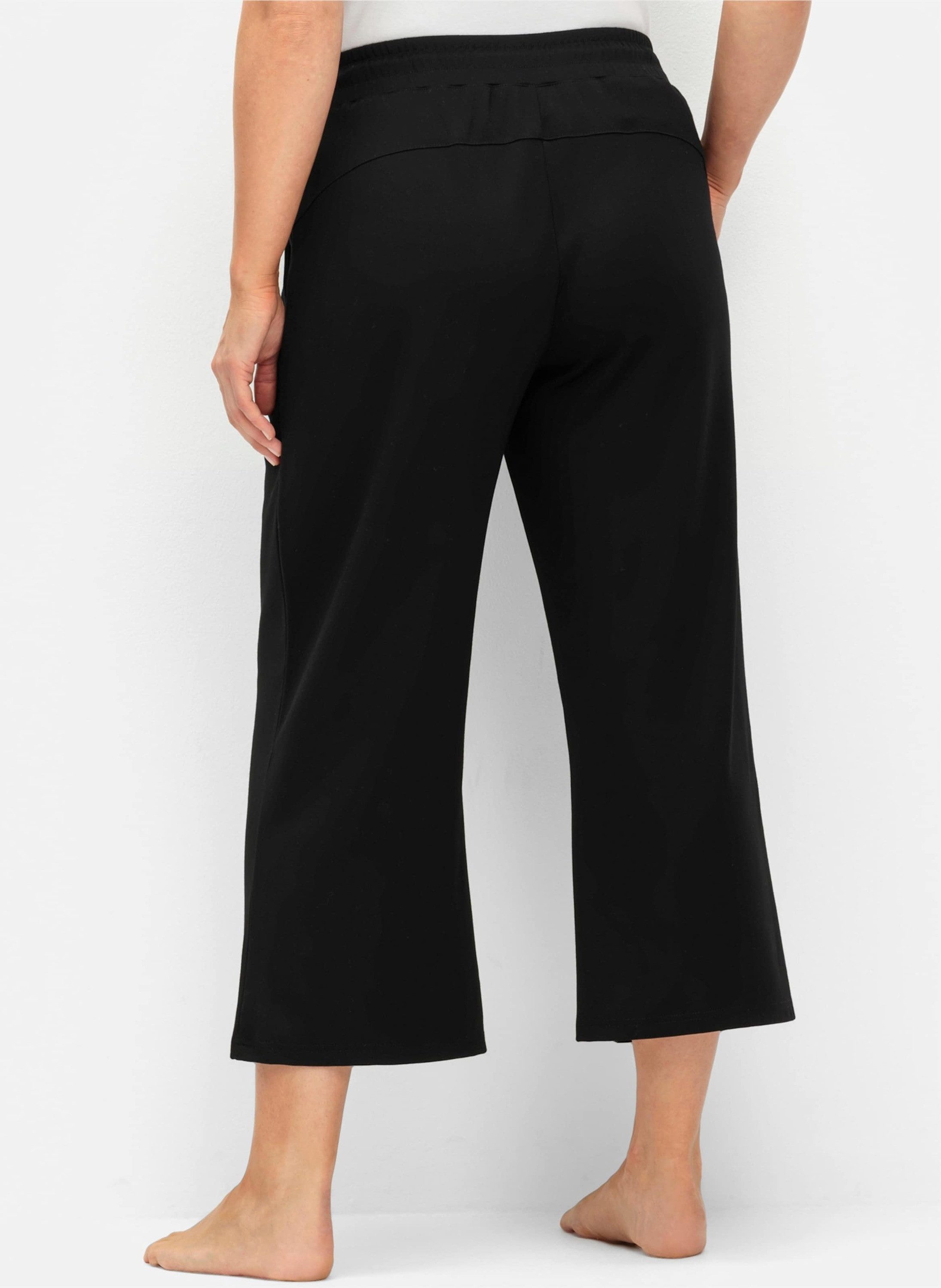 Sheego Jerseyhose Sporthose in 7/8-Länge, aus Funktionsmaterial günstig online kaufen