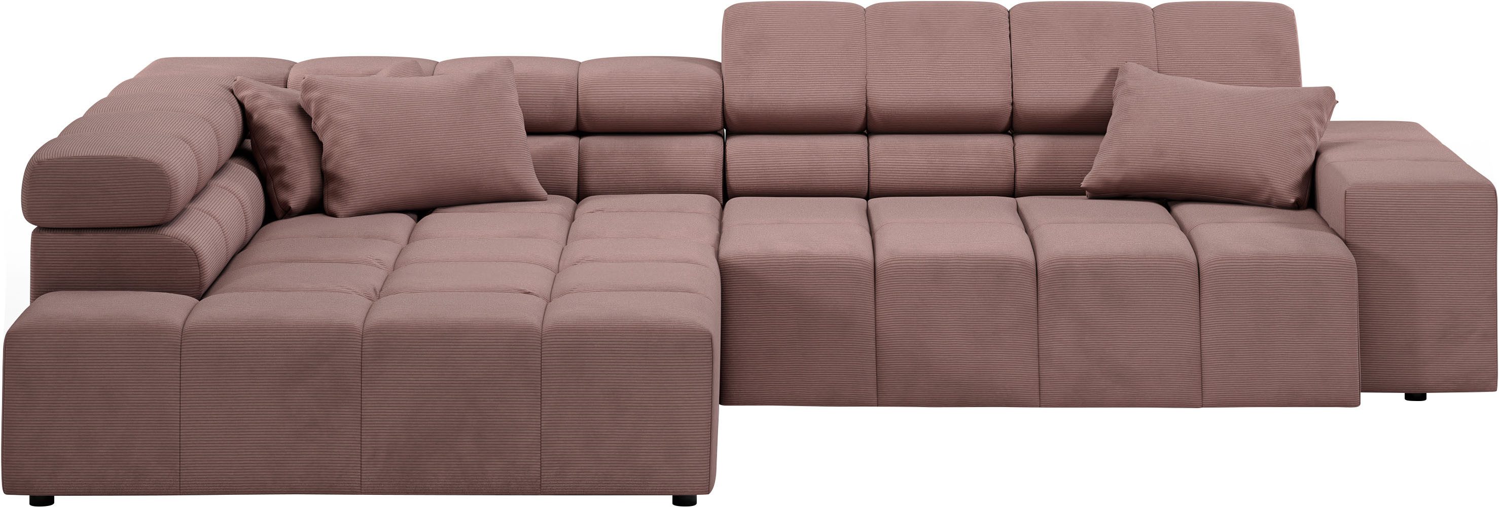 INOSIGN Ecksofa Ancona incl. Kopfteilverstellung, OTTOs günstig online kaufen