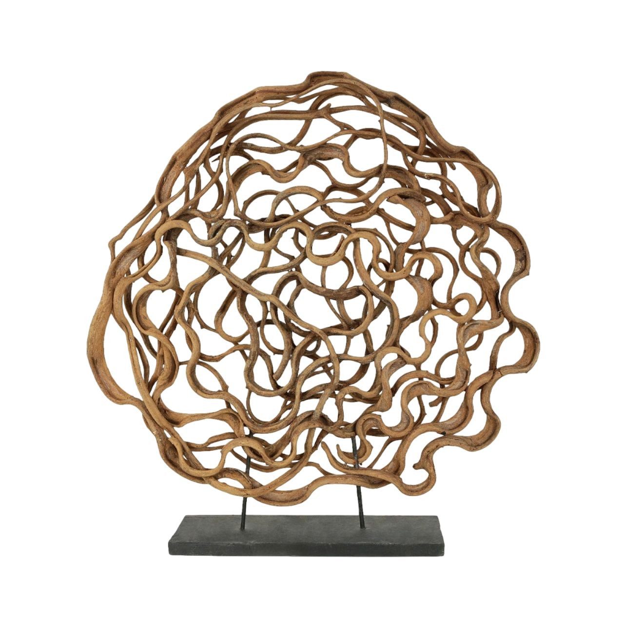 Licht-Erlebnisse Dekofigur BALI, Wurzelholz Ø 60 cm Handarbeit Unikat dekorativ Modern