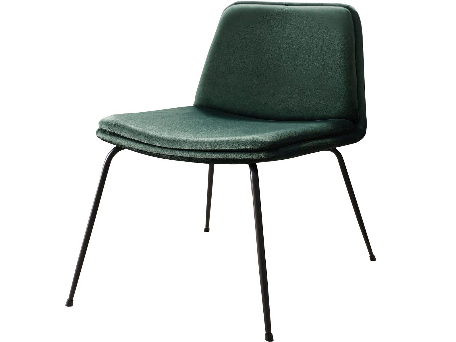 loft24 Stuhl Heino (1 Stück) grün | chrome