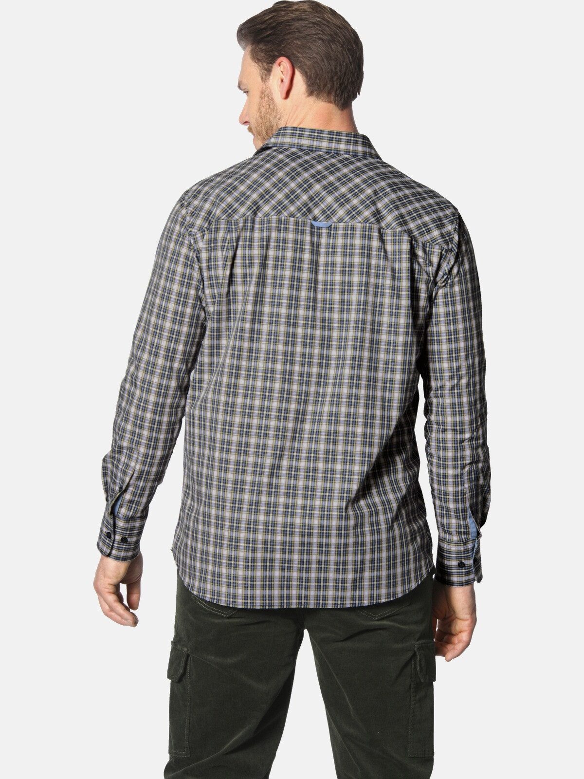 Jan Vanderstorm Langarmhemd BJORNMAN im Karo-Design günstig online kaufen