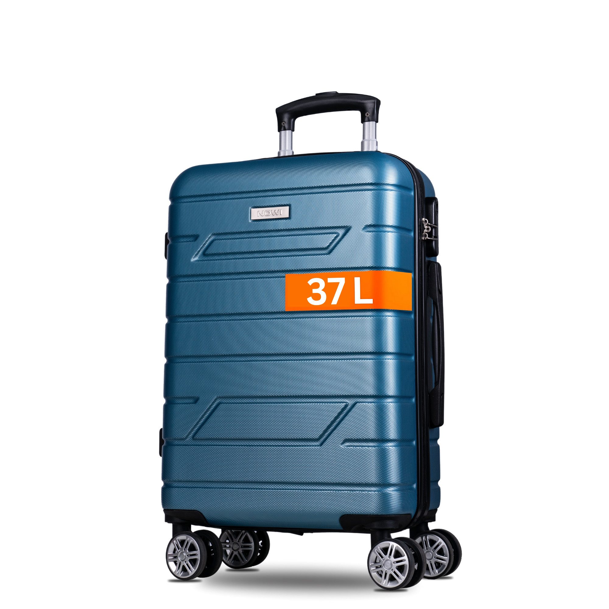 NOWI Koffer Leichter Hartschalenkoffer mit Rollen & Zahlenschloss – Trolley günstig online kaufen