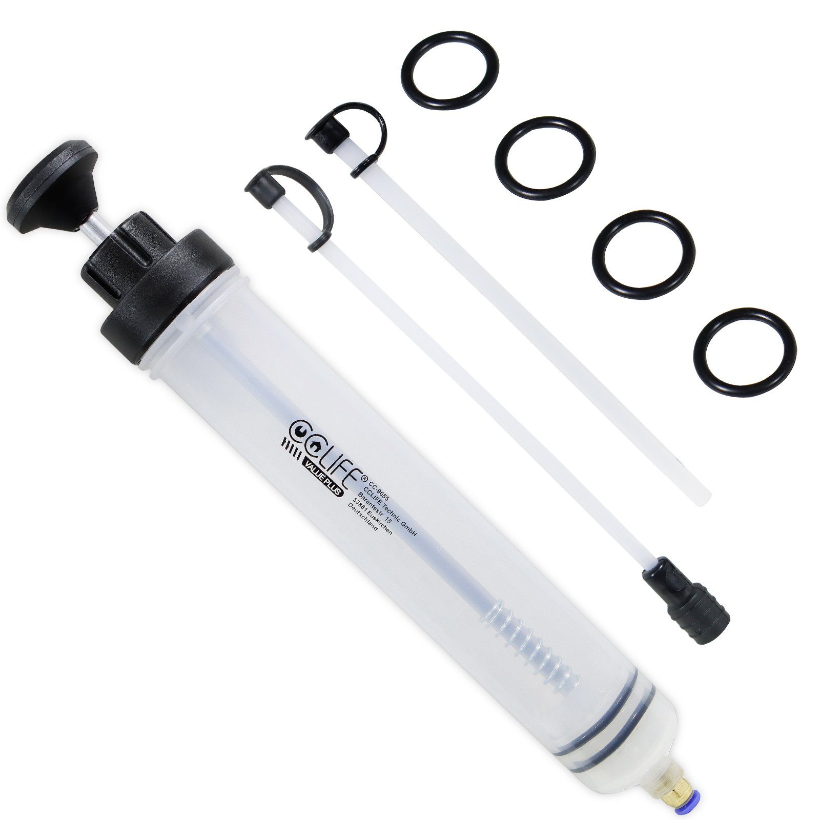 CCLIFE Ölabsaugpumpe Ölabsaugpumpe Ölabsaugspritze Absaugpumpe Ölabsaugpistole