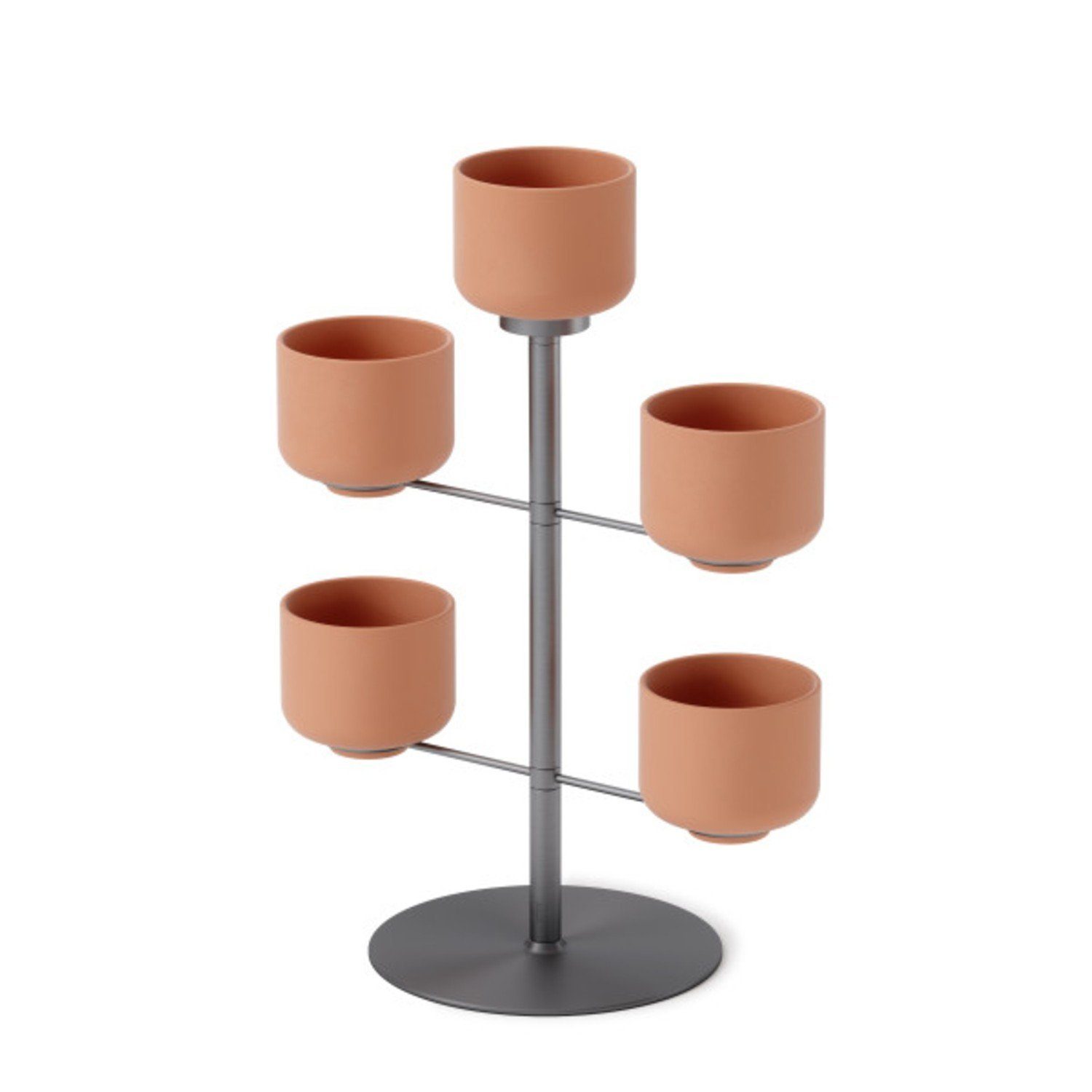 Umbra Blumenständer Blumenständer Terrapotta Planter Titanium
