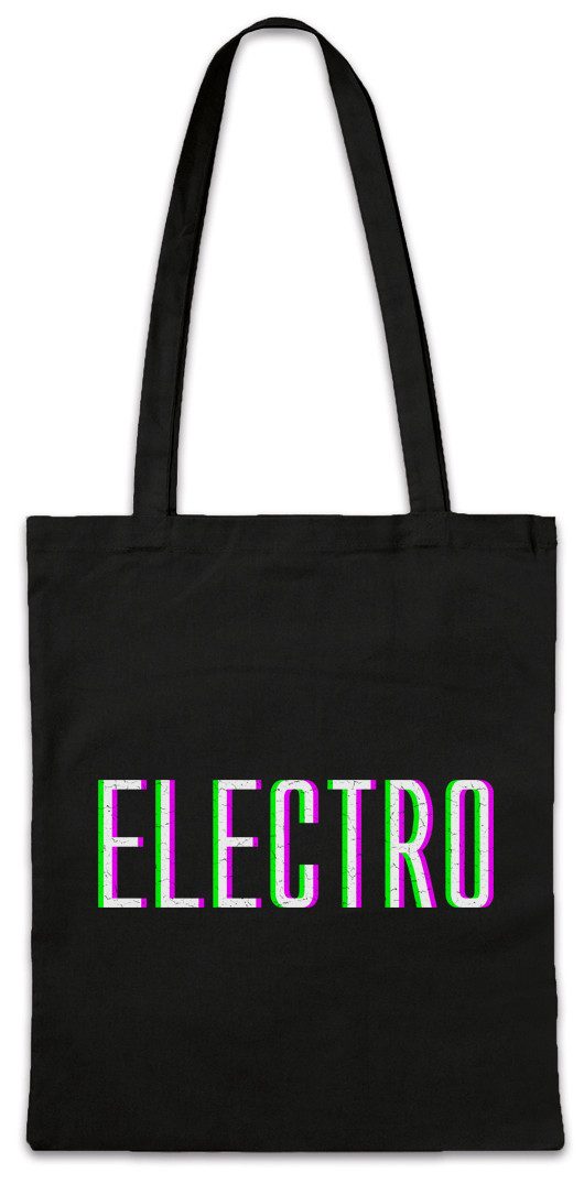 Beuteltasche Electro Glitch Stofftasche Synthesizer Electro Techno LFO Musik Music