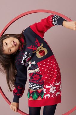 Next Strickkleid Pulloverkleid für Kinder, Familienkollektion (1-tlg)