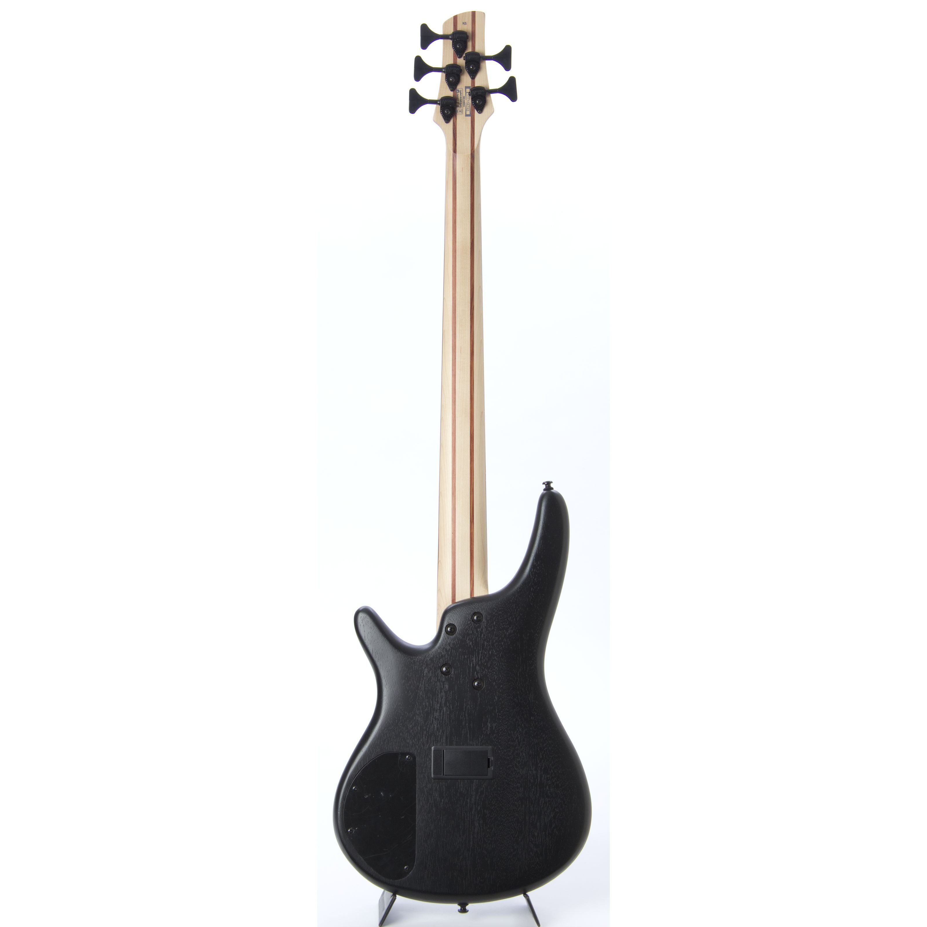 Ibanez E-Bass, Fieldy K5-BKF Black Flat, E-Bässe, 5-Saiter E-Bässe, Fieldy K5-BKF Black Flat - E-Bass
